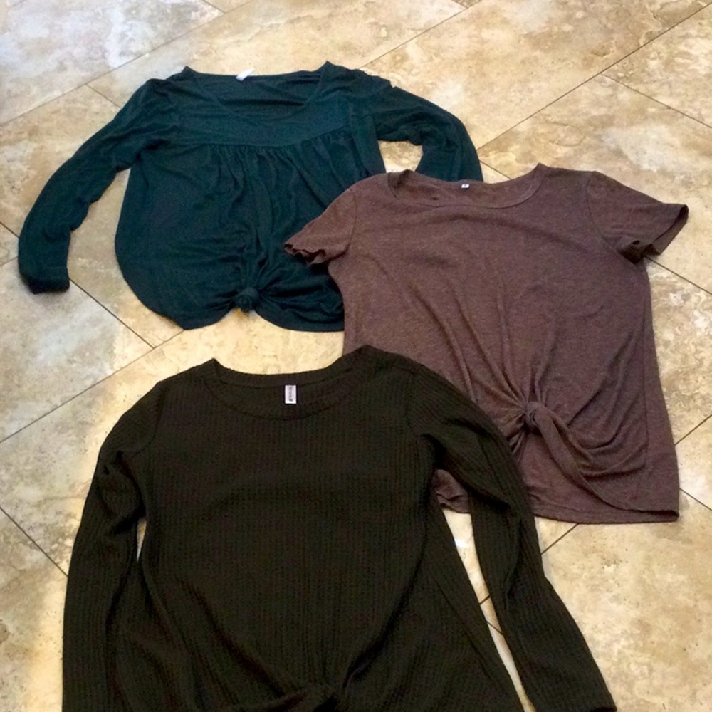 - Three cute ladies tops